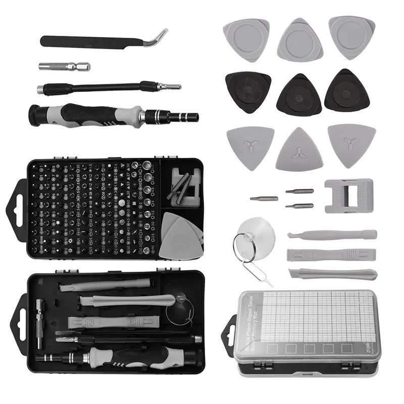 

122-In-1 Multifunctional Precision Magnetic Screwdriver Set Computer PC Mobile Phone Equipment Repair Screwdrive Kit