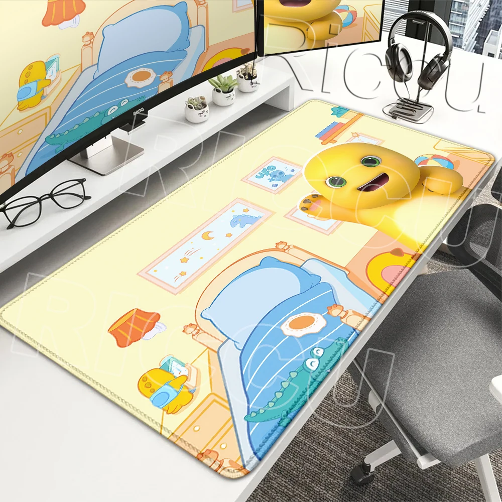 Anime Super Nailong Mouse Pad Oversized Mouse Mat Gaming Cabinet Decor Carpet Rubber Non-Slip Base Kawaii Cartoon Pc Accessories
