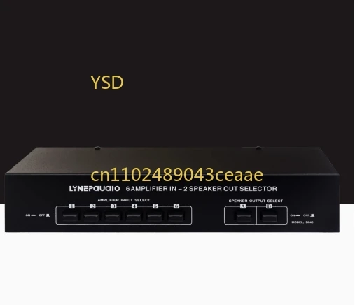 B046 Passive Speaker Selector | 6 IN, 2 Speaker OUT – Lossless Sound Quality