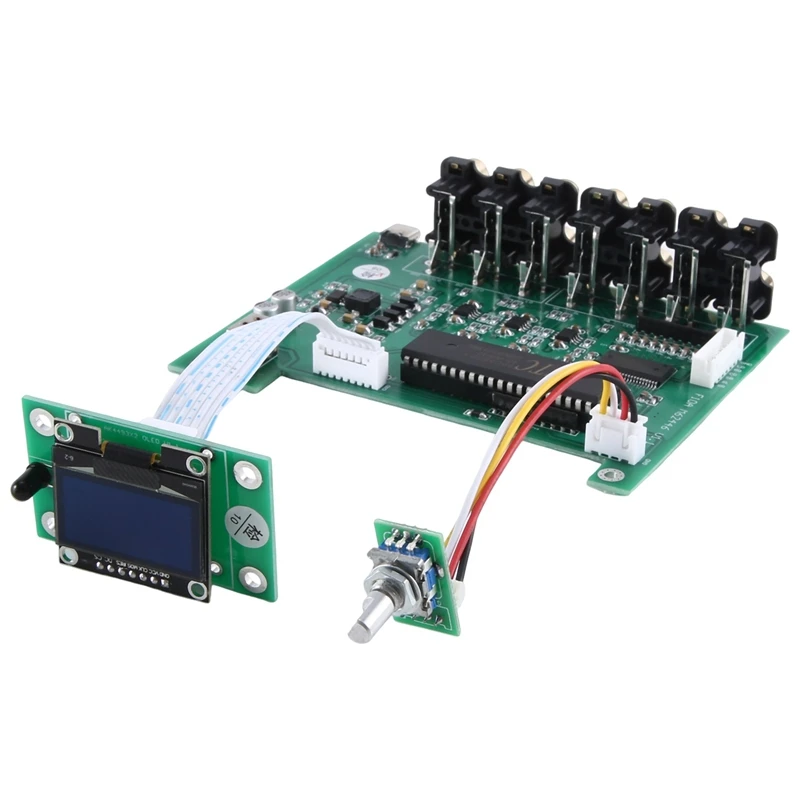 Dlhifi F11 M62446 Preamplificatore 5.1 6 Canali Completamente Indipendenza Display OLED di Controllo Remoto Per Amplificatore Hifi DAC Facile Installazione