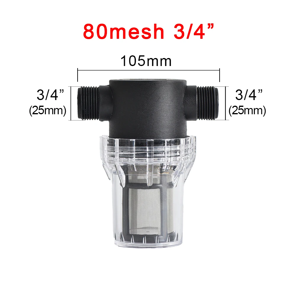 Outer Diameter PE PVC 25/32mm Water Pipe Quick Connector Filter Garden Irrigation System Hose Strainer Filtration