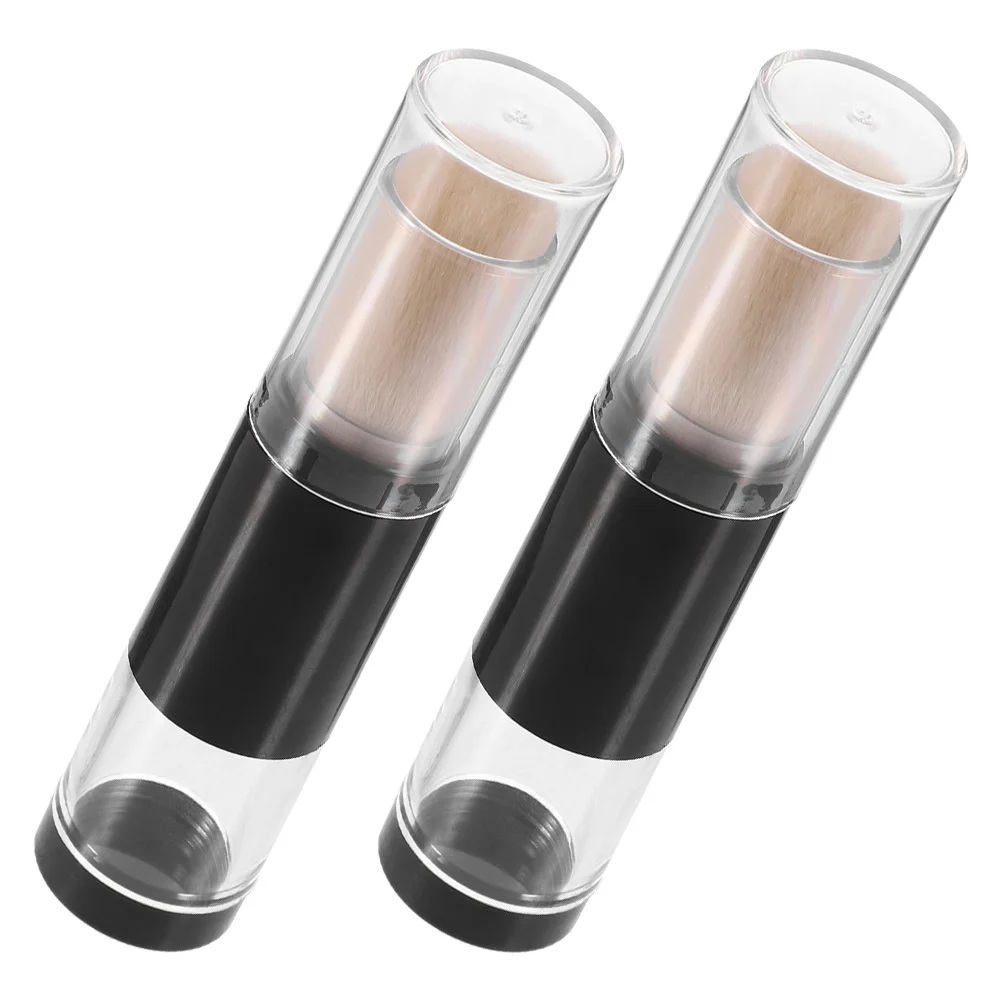 

Travel Face Brush Pressure Type Bottle Foundation for Powder Makeup Stucco Artificial Fiber