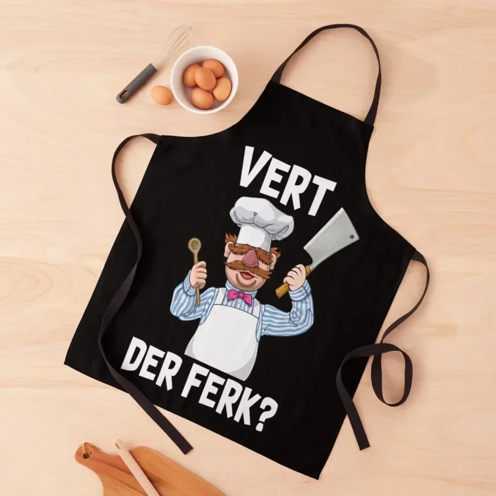 

Swedish Chef Vert Der Ferk - Vert Der Ferk Apron japanese woman For Men Waiter Uniforms Kitchens For Men Apron