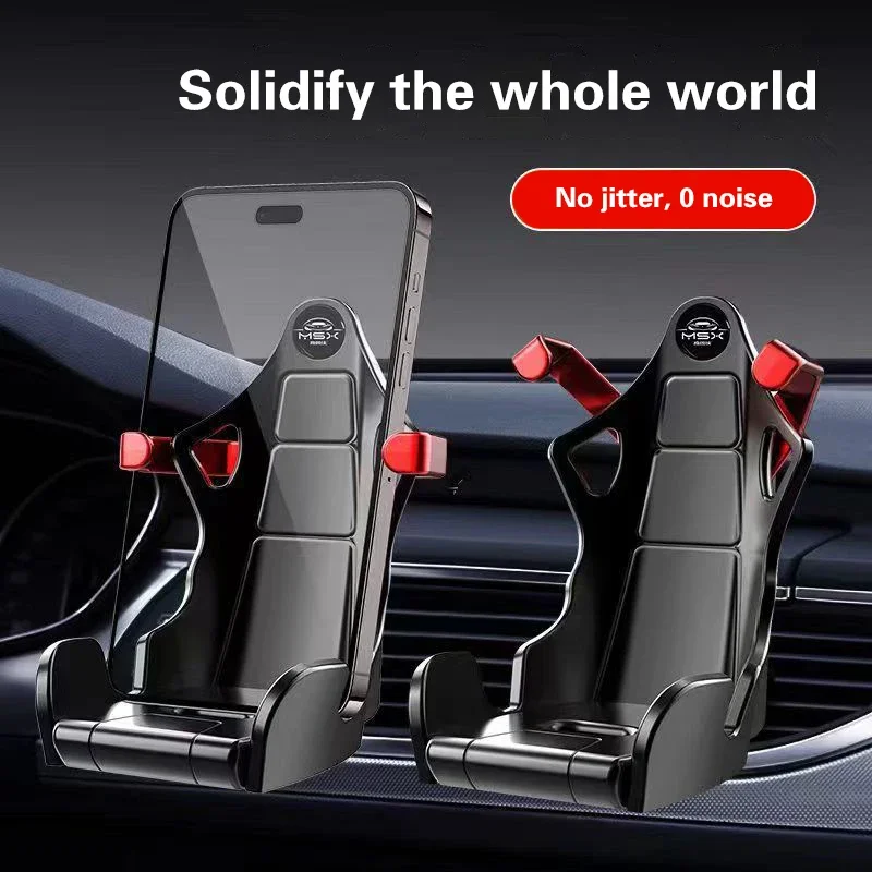 Racing seat design Car Phone Holder Mount Stand Suction Cup Smartphone Mobile Cell Support in Car Bracket for IphoneSamsung mi