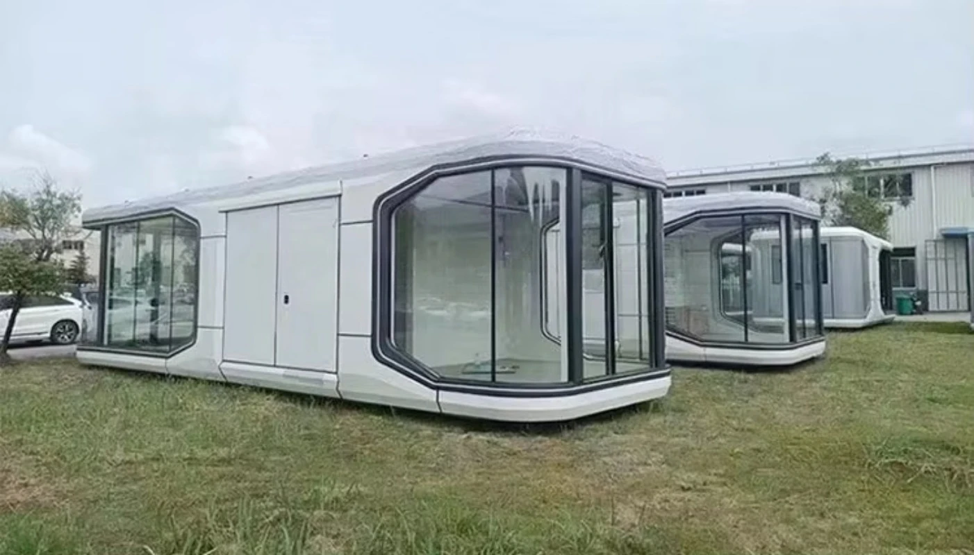 Villa mobile per casa mobile con cabina per hotel residenziale integrata prefabbricata portatile moderna per esterni
