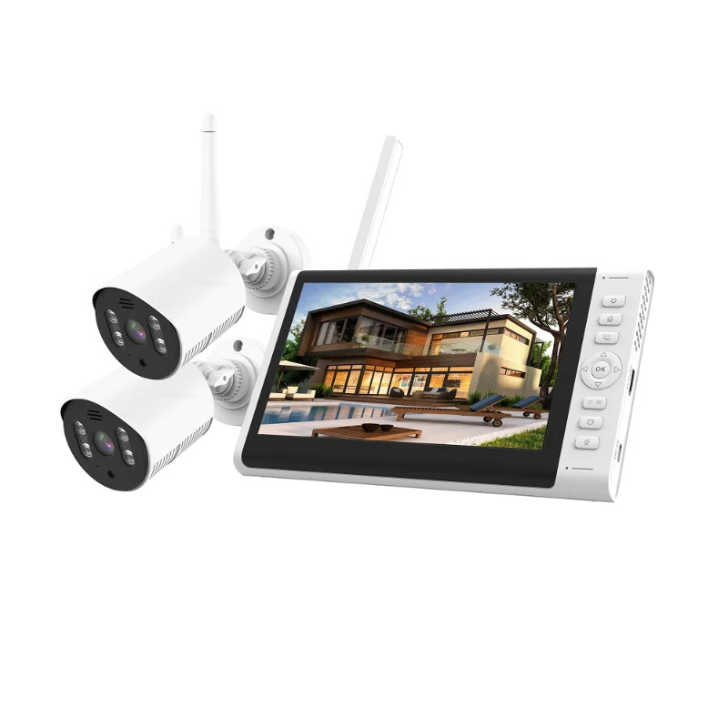 

2 Channel Wireless CCTV System 4CH H.265 3MP NVR with 1080P 2MP Outdoor Camera IP Security System WiFi Video Surveillance Kit