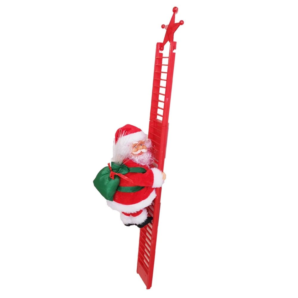 A76I-escalera de escalada de Papá Noel, escalera eléctrica individual, regalos de Navidad para niños y niños
