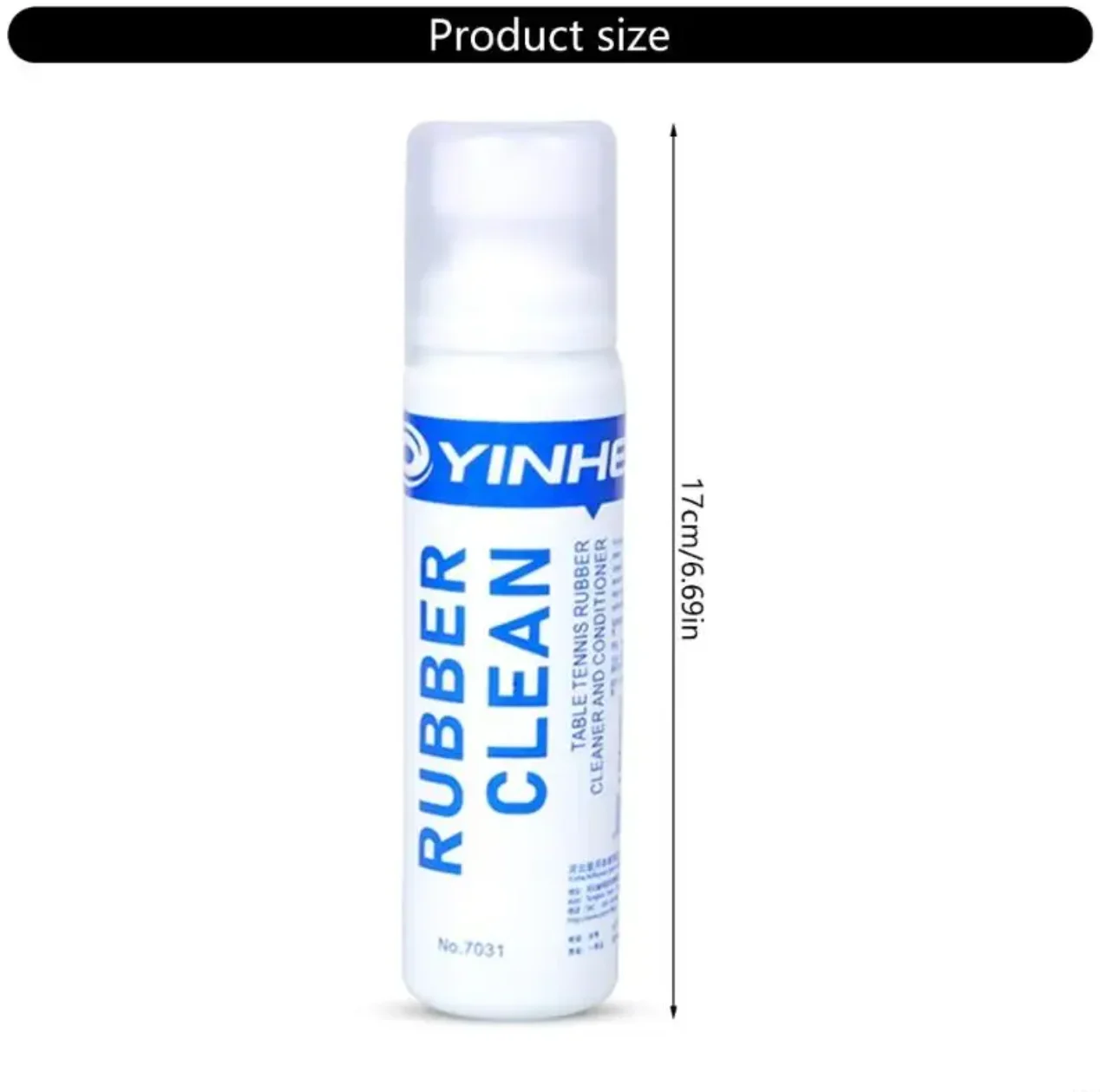 75ml Professional Table Tennis Rubber Cleaner Portable Ping Pong Bat Clean Care Conditioner