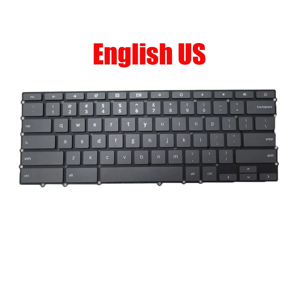 Laptop Keyboard For Lenovo For Chromebook S340-14 S330 English US Nordic NE France FR Belgium BE Without Frame Black New