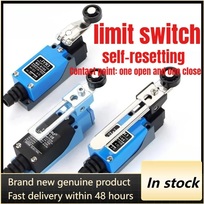New 1pcs/lot Travel switch me-8108 limit sensor micro switch 8104 contact roller limit switch