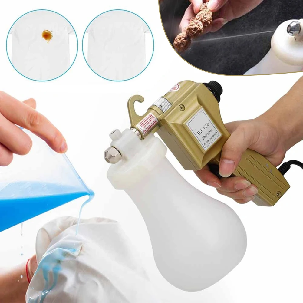 Electric Clothing Oil Stain Removal Sprayers Sturdy Decontaminations Spraying Tool Textile Cleaning Tool For Printing Dyeing