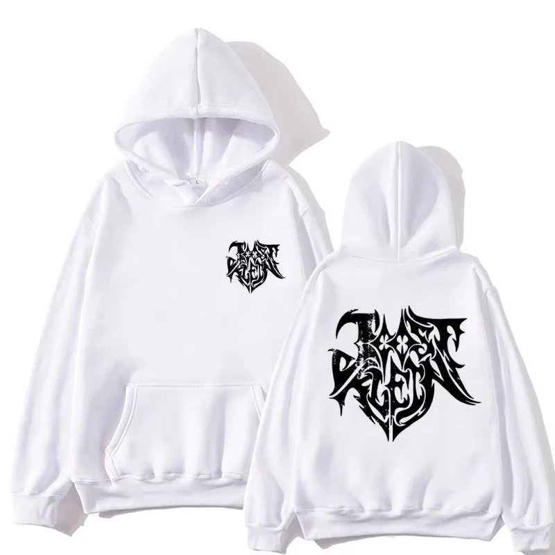 Metal Logo Print Hoodies 2026 Eurovisions Europapa Men Women Harajuku Fashion Sweatshirt