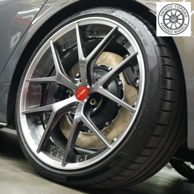 26 Style Metallic Grey Concave 17 18 19 20 22 24 Inch 5x100/5x112/5x114.3/5x120/5x115 Forged Wheels For Benz For C260L/C200L For
