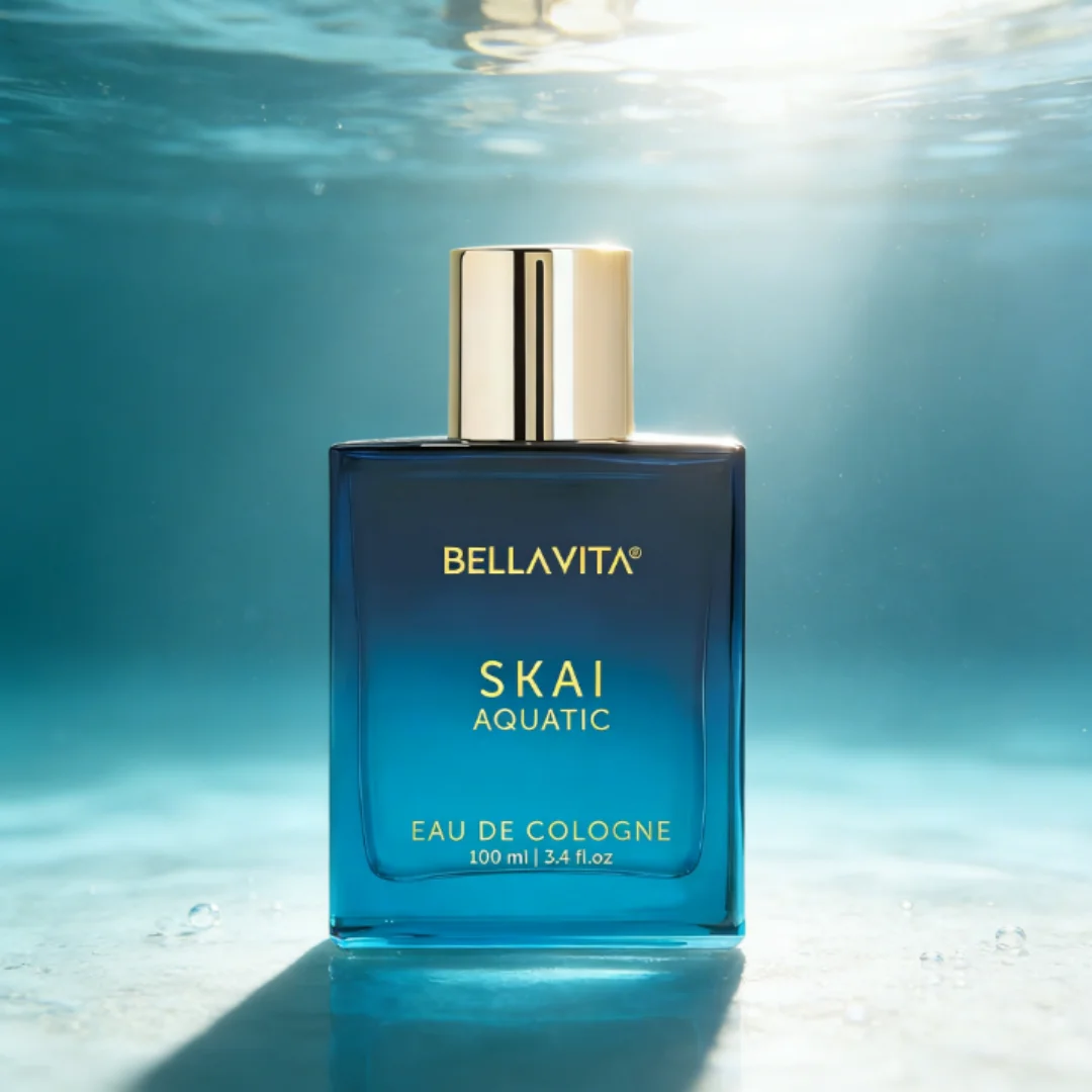 

BellaVita Luxury SKAI Aquatic Unisex Cologne Gift | Unisex Fresh Cologne Perfume | Long-Lasting fragrance with Berg holiday gift
