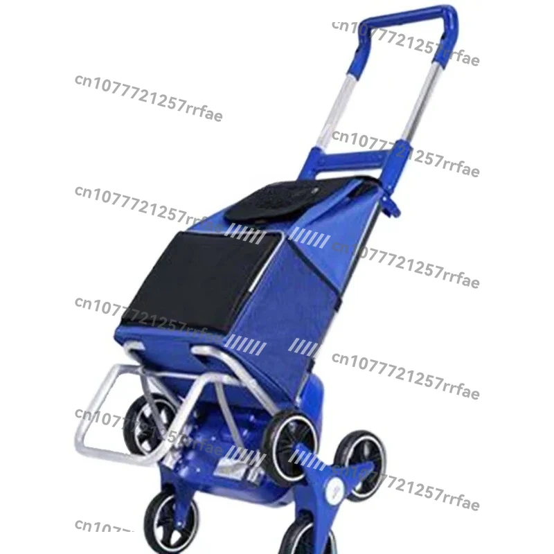 

Silent Electric Climbing Shopping Cart Household Foldable Shopping Bag with Wheels Large Capacity Portable Electric Handcart