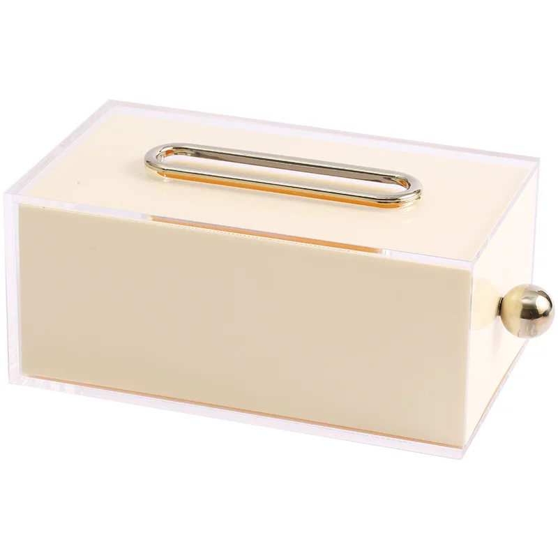 

Nordic ins wind tissue box pumping box household living room bedroom