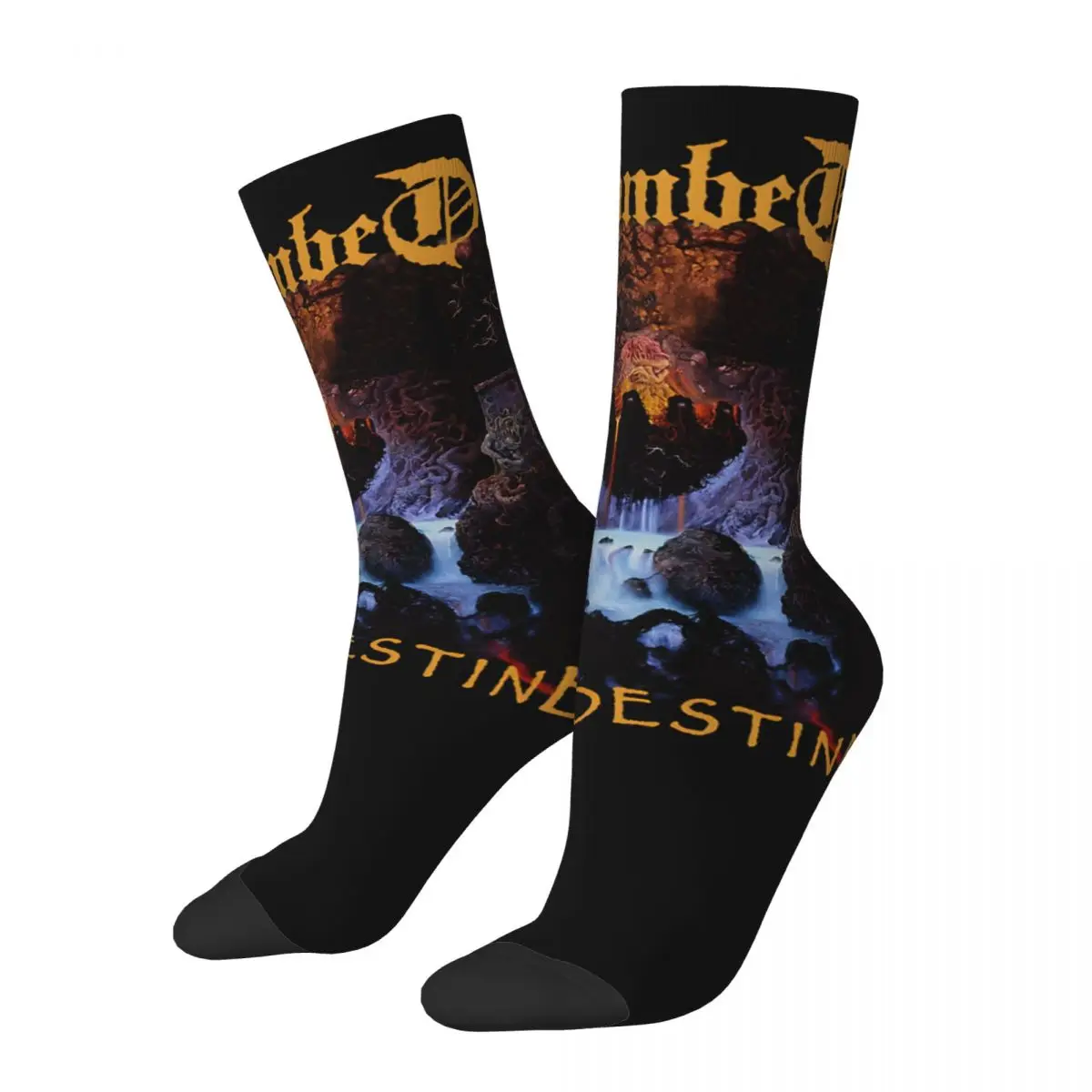 Hip Hop Vintage Phantasie verrückte Männer Kompression socken Unisex entombed Harajuku Muster gedruckt lustige Neuheit glücklich Crew Socken Jungen