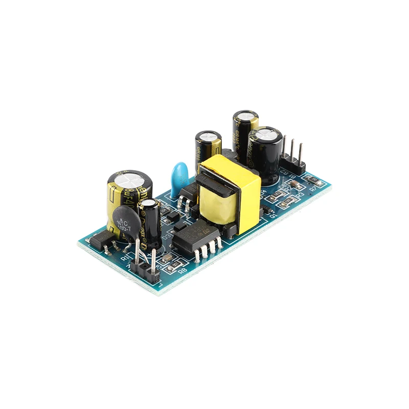 AC-DC 5V 12V 5W moduł zasilacza impulsowego goły obwód 85-264V 220V wejście podwójne wyjście VIPER12A tablica rozdzielcza