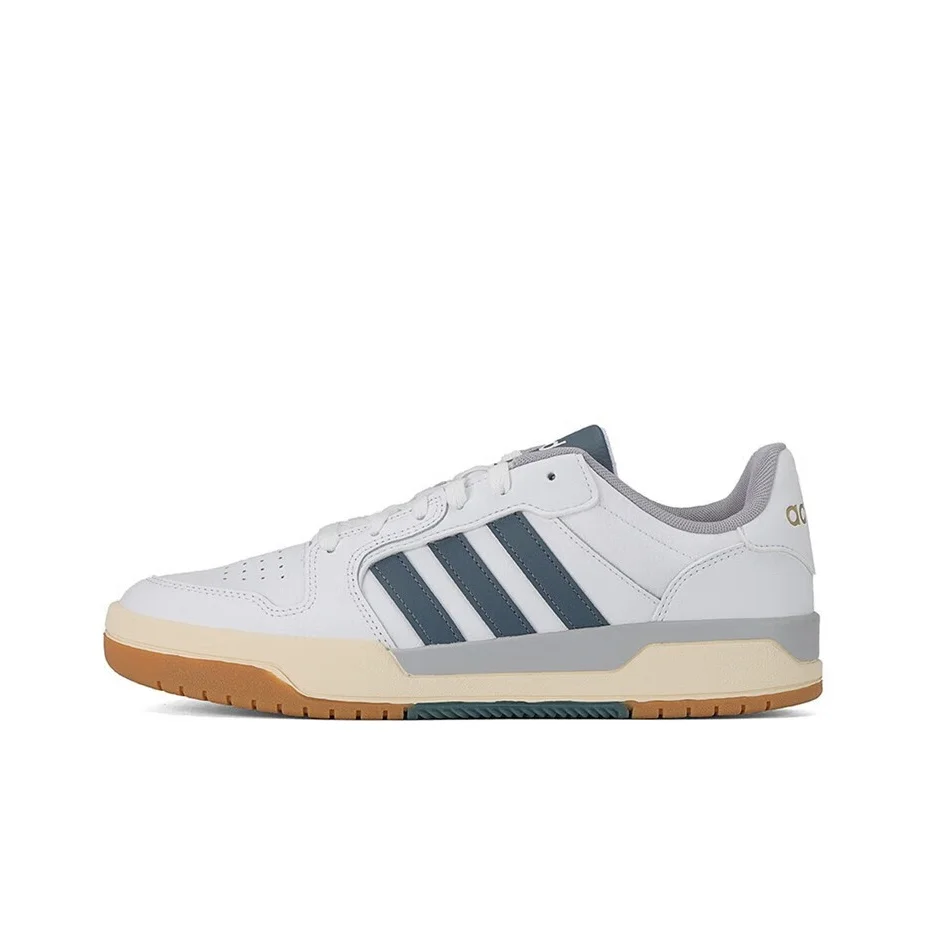 Adidas ENTRAP Low top Skateboard Shoes Unisex White Blue JQ3925