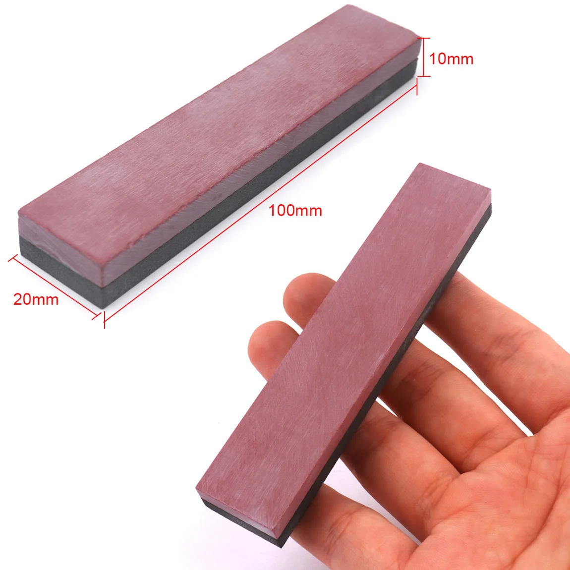 1pc Knife Sharpener Stone Dual Side Whetstone Kitchen Sharpening Grinding Oilstone 400-800#/800-3000#