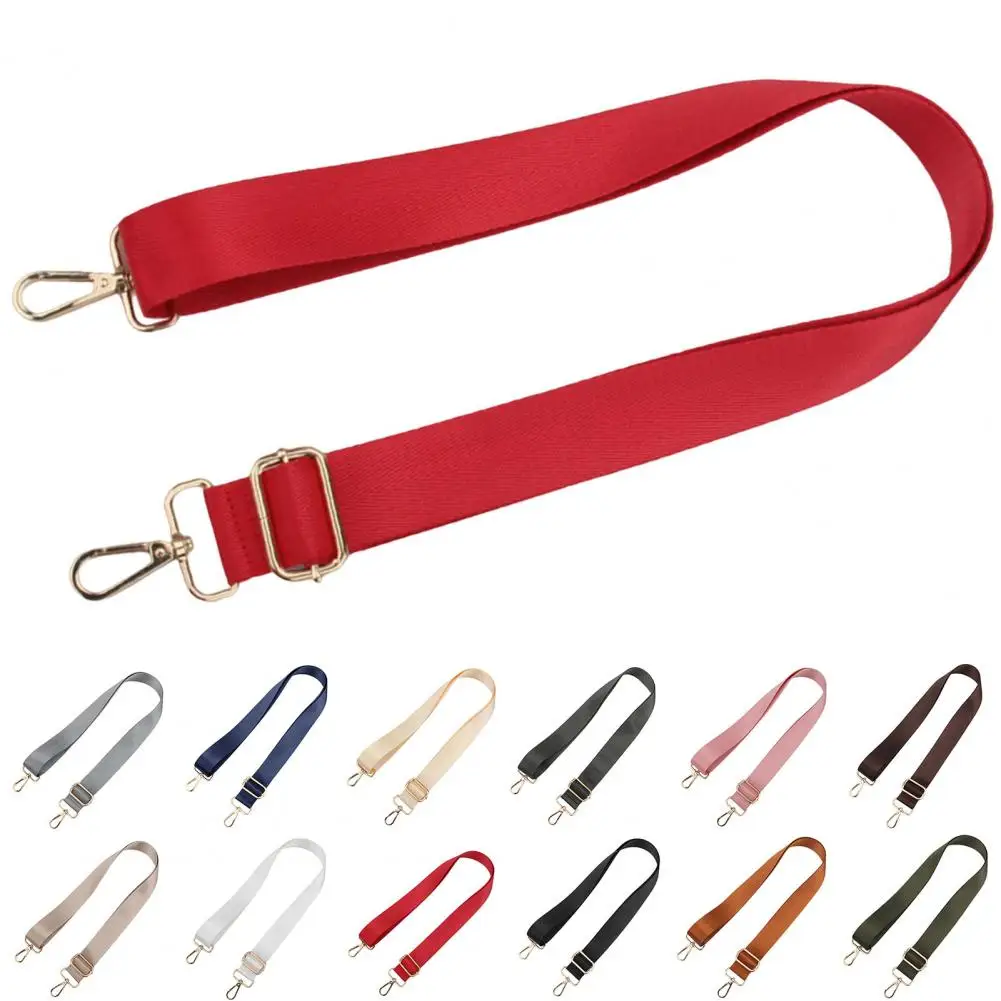 new Backpack Strap Detachable Solid Color Widen Anti Rust Buckles Laptop Handbag Shoulder Bag Strap Bag Making Supplies