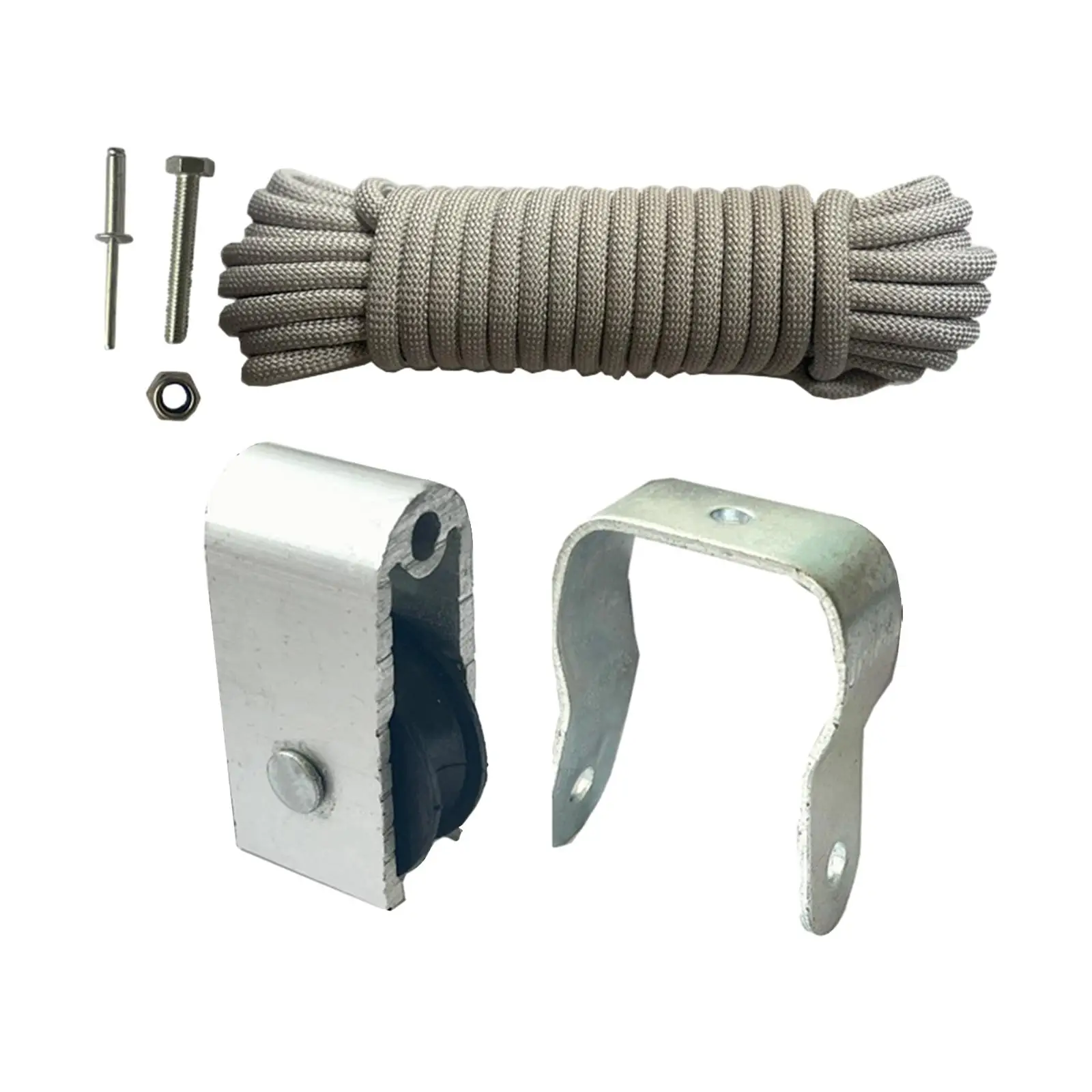 

Extension Ladder Pulley Kit Easily Install Replace Parts Durable High Abrasion