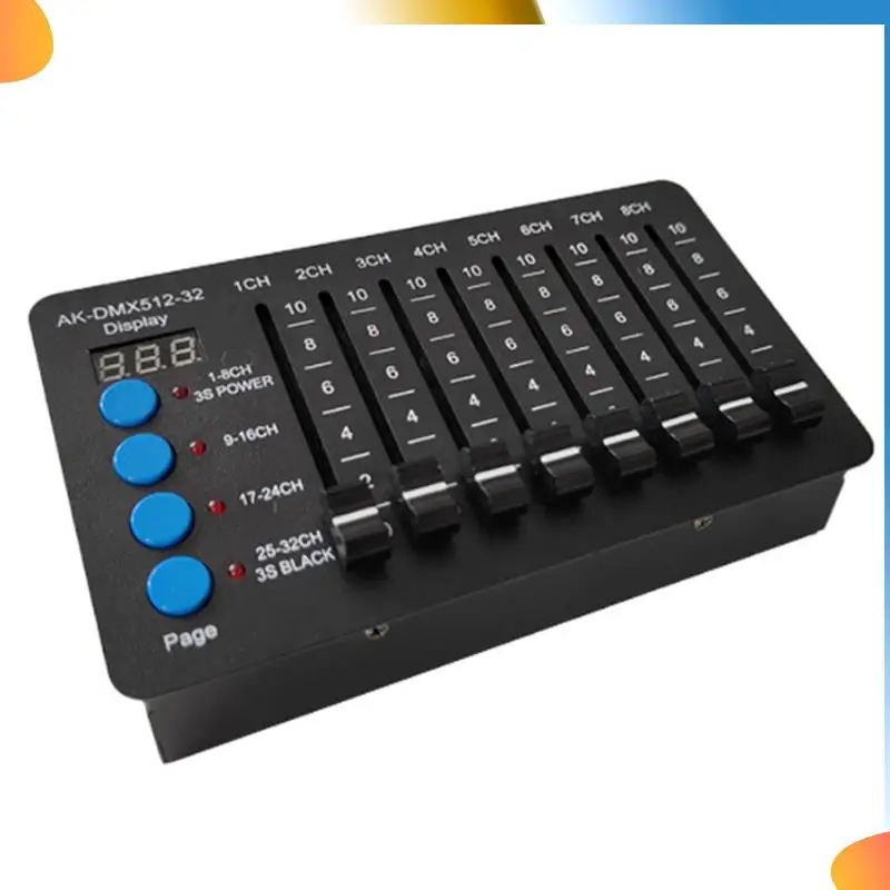 

B48A 32 Channel Simple Mini DMX512 Controller LED Par Lighting Console For Computer Light Dimmer