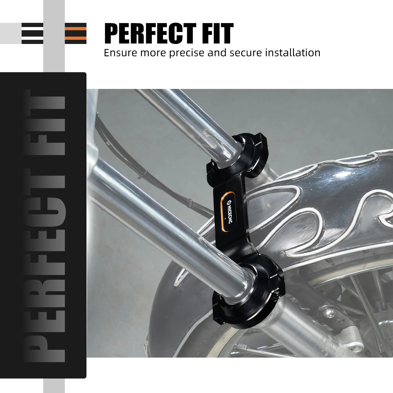 For 09-2014 Harley Iron 883 XL883N Fork Brace Stabilizer for Harley Iron 1200 XL1200NS 2018-2020 1200 Low XL1200L 2008 2009 2011