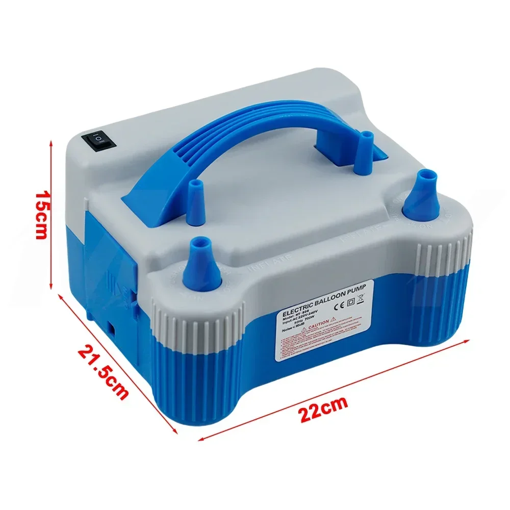 BB680W Electric Air Balloon Pump EU/US/UK Plug Portable Electric Balloon Inflator/Blower for Party Event Decoration