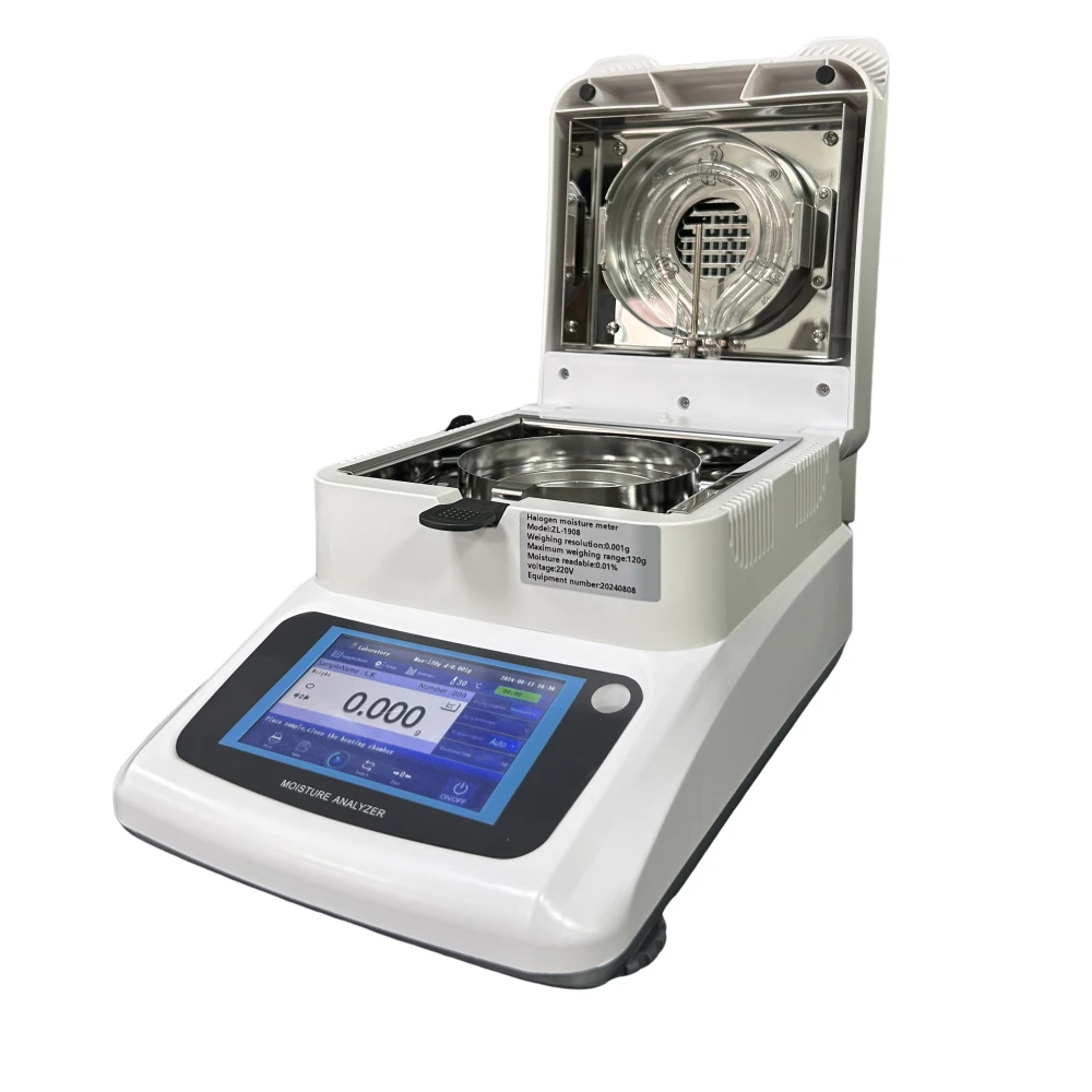 

High Quality Plastic Portable Halogen Moisture Analyzer