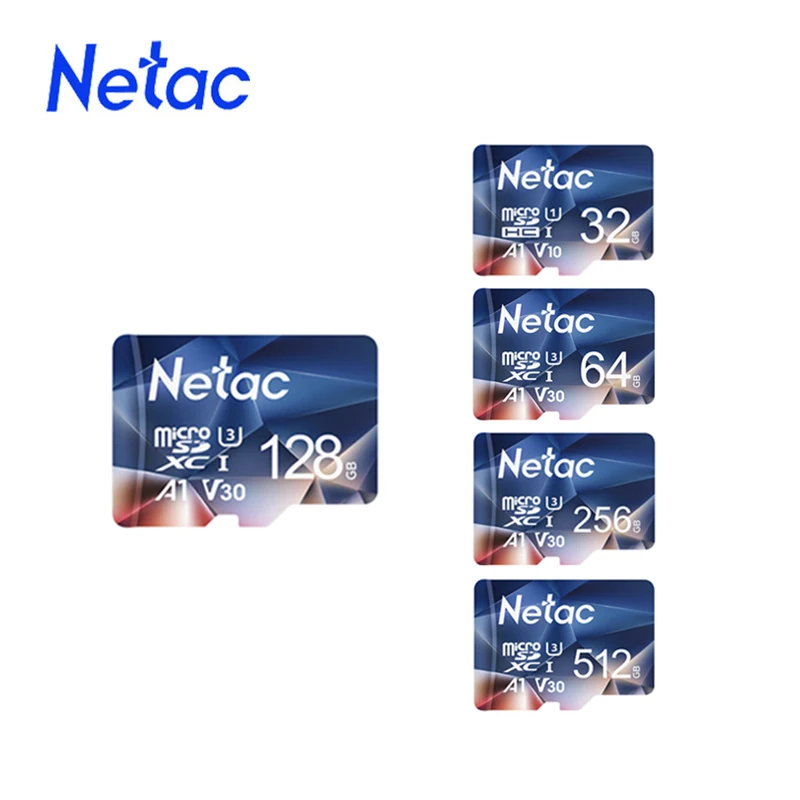 Netac A1 karty pamięci 64GB 32 GB 16GB Microsd TF karta SD Class10 UHS-1 karty Flash pamięci 32 GB karta Micro SD