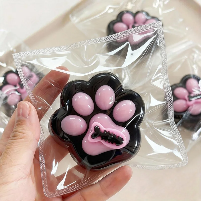 

Мягкие игрушки-антистресс RandomHandcrafted Fun Fishbone + Cat Paw Combination Taba Squeeze • Сенсорные игрушки для снятия стресса с помощью пальцев • Сенсорные игрушки для снятия тревоги