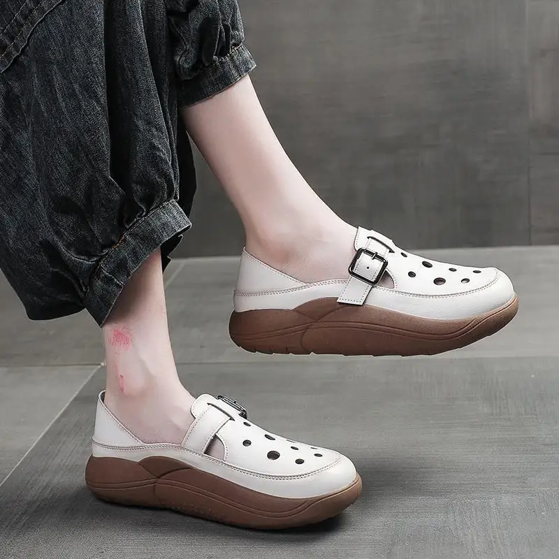 

Jl- Туфли на полой платформе Baotou для