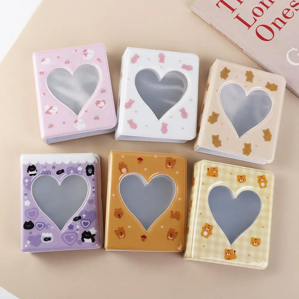 1 Pcs Lovely Pastic Star Chasing Idol Album Waterproof Anti-Scratch Mini Photo Storage Case Desktop Ornament Children Gifts