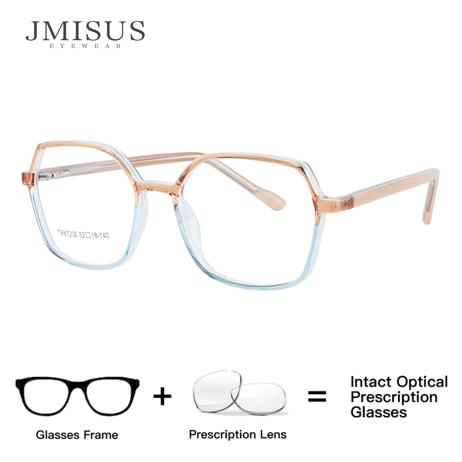 

﻿JMISUS Anti Blue Light Photochromic Polygon Prescription Glasses Handmade Acetate Butterfly Optical Eyeglasses for Woman