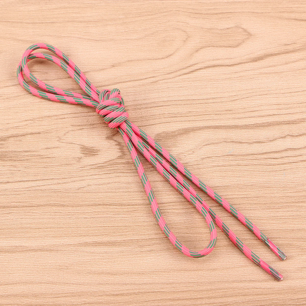 2 PCS Elasticity High Density Flat Shoe Laces Outdoor Casual Accessory Round Shoetring for Shoes