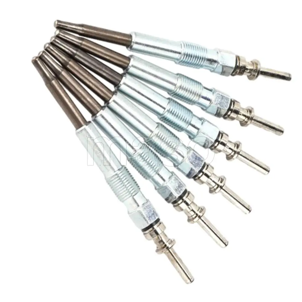 6 قطعة محرك الديزل توهج التوصيل 0250402002 12237786869 لسيارات BMW 1 3 5 6 7 سلسلة E81 E46 E60 E61 E63 E90 X3 X5 X6 E53 E70 #4