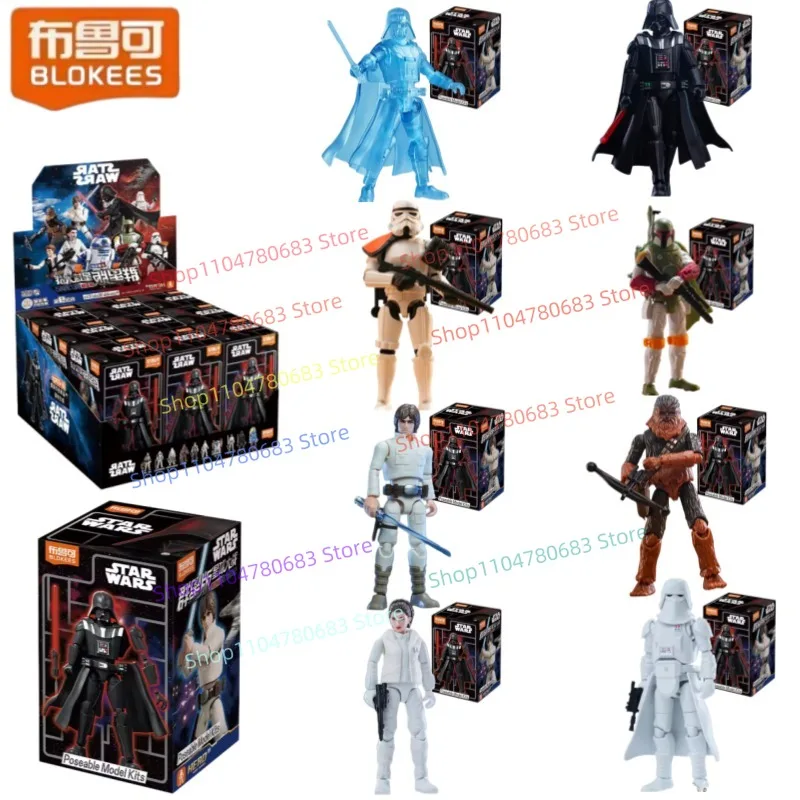 BLOKEES Star Wars Versión 2 DARTH VADER Stormtroopers Boba Fett Bloques de Construcción Modelo de Ensamblaje Adorno Juguete Figura de Acción Regalo