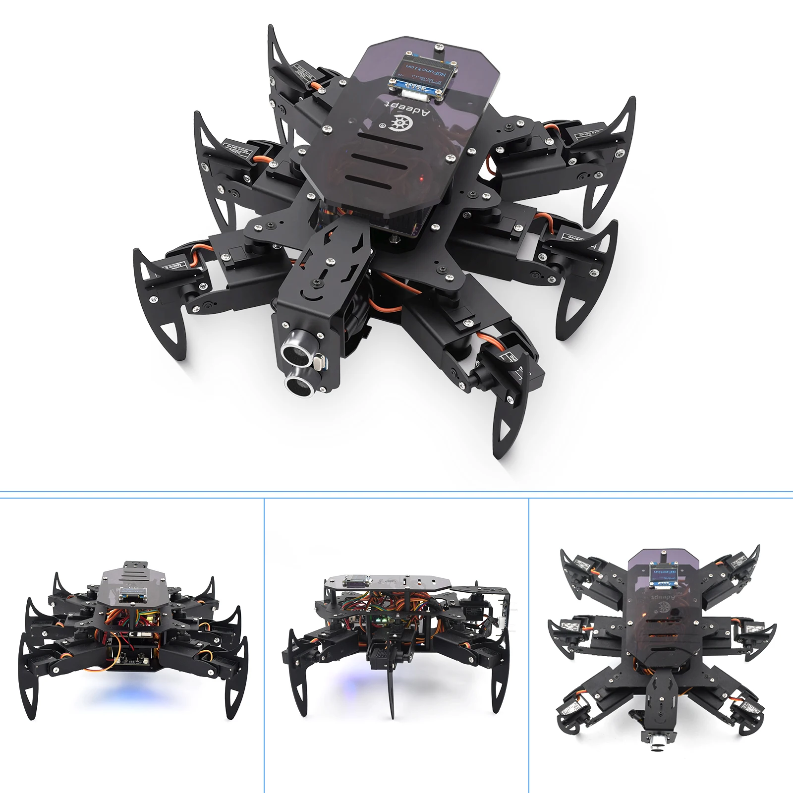 Picture 6: Adeept Hexapod Spider Robot Kit for Arduino with Android APP and Python GUI