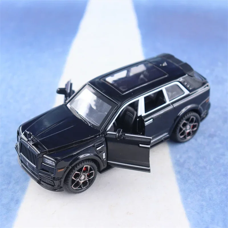 1:36 Rolls-Royce Cullinan hohe Simulation Druckguss Metall legierung Modell auto Sound Licht zurückziehen Sammlung Kinder Spielzeug Geschenke a589