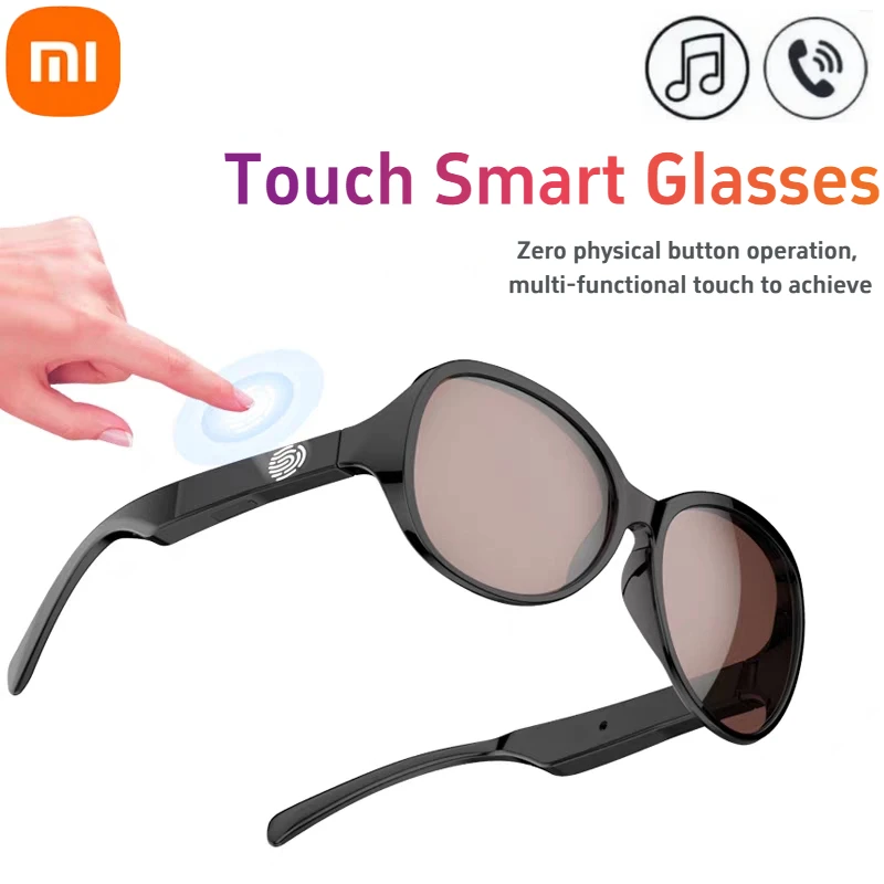 

Xiaomi умные очки Bluetooth вызов спортивные наушники HIFI синий свет водонепроницаемые солнцезащитные очки с защитой от УФ-лучей для мужчин женщин новые