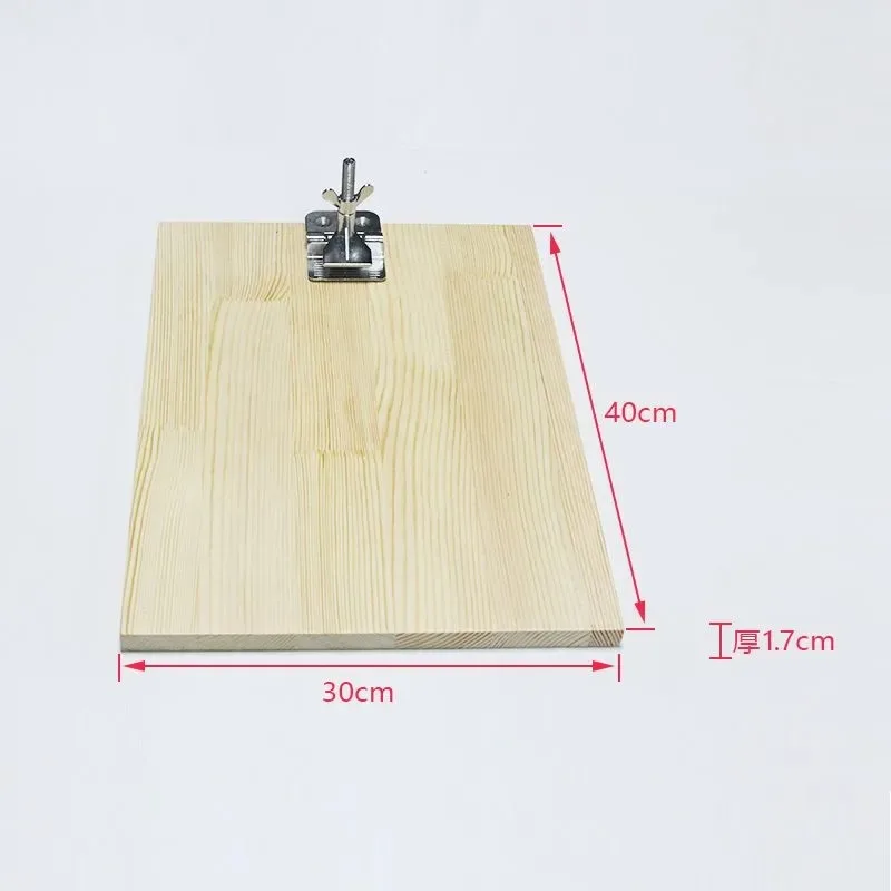 for Screen Printing Self-stretching Frame with Groove Wooden Frame Butterfly Clip Simple Table Materials Household Sharing