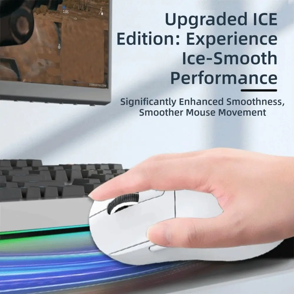 PTFE Mouse Foot Pads Ice Edition Smooth Mouse Feet Pad Wear-Resistant Mouse Skate Glides for ATTACK SHARK X3 PRO Gaming Mice