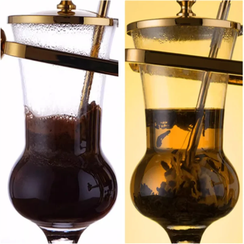 

Vacuum Syphon Coffee Maker balancing siphon coffee maker Gold coffee maker machine