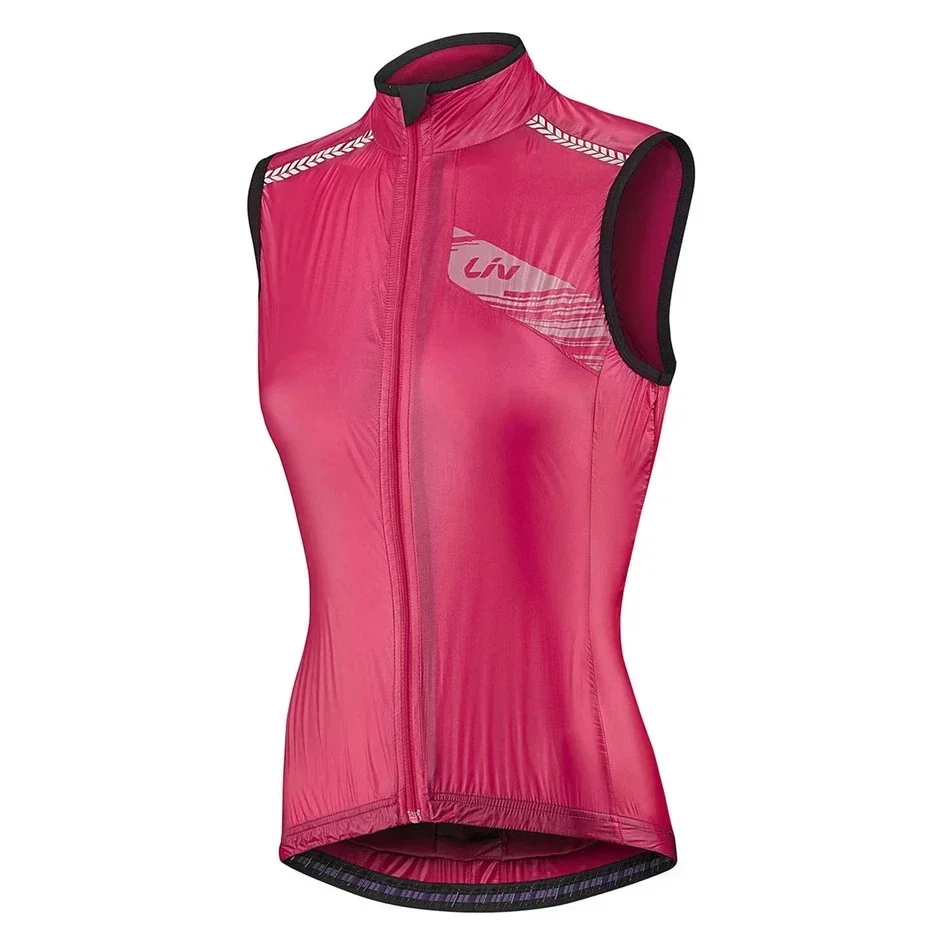 Liv Women Windproof Vest Cycling Jersey Coat Lightweight Jacket Road Mtb Bike Windbreaker 2022 Waterproof Cycling Vest Ciclismo