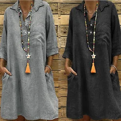 Umstands kleider Baumwolle Sommerkleid ung feste Knöpfe Kurzarm schwangere Frau Kleid lässig Schwangerschaft Vestidos