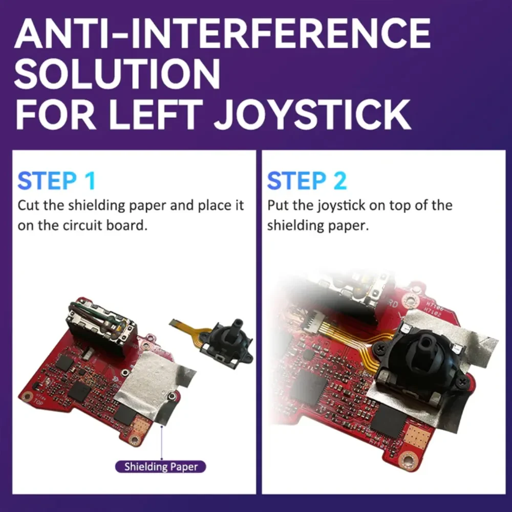 Untuk ROG Ally Joystick aula Game konsol aula pengganti Joystick untuk permainan rogrly seumur hidup 10 juta kali IC rocker