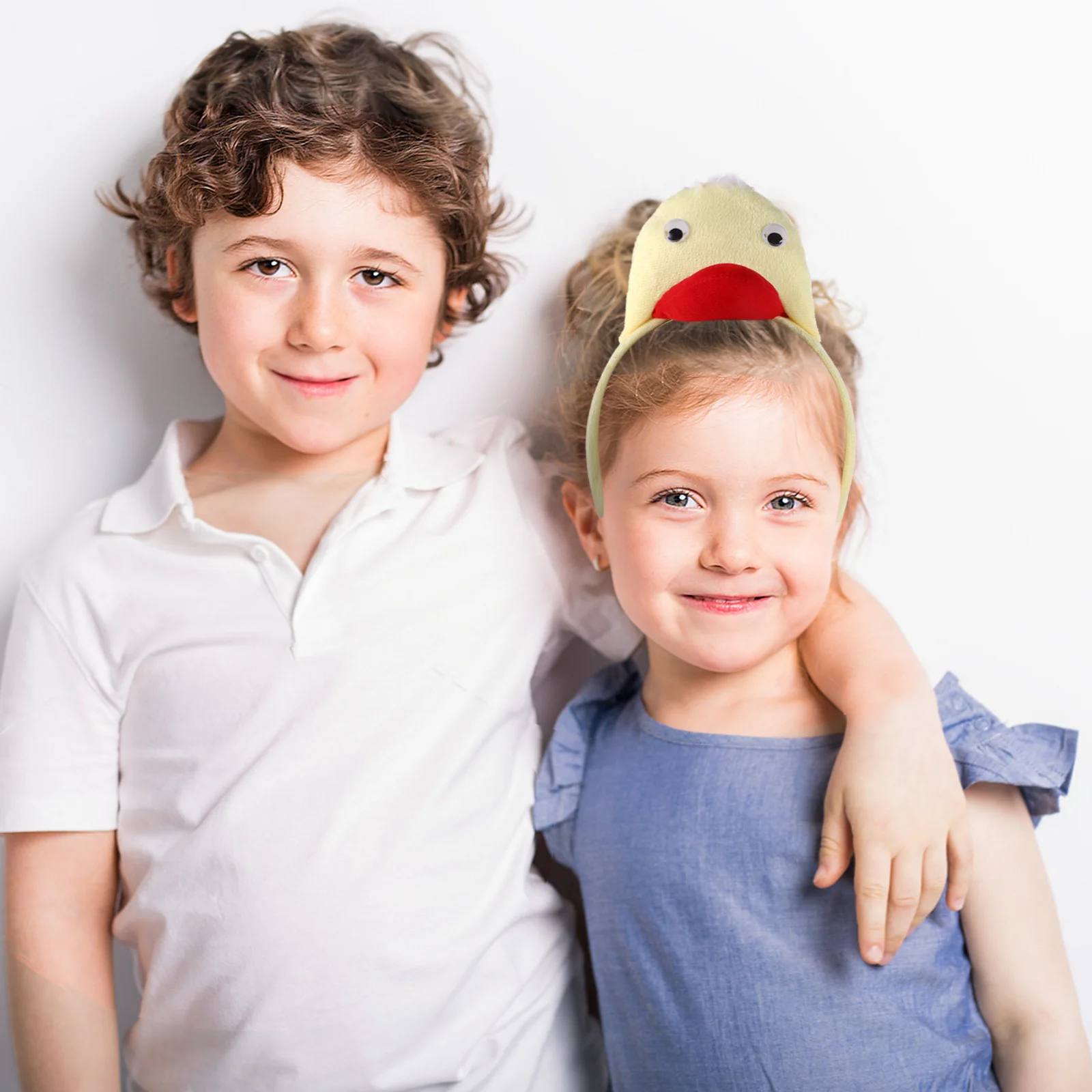 

3pcs Duck Headband Animal Cartoon Hairbands Soft Comfortable Halloween Party Decoration Face Wash Headwear Reusable