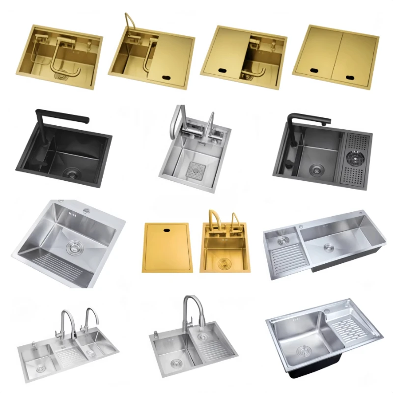 

Practical Kitchen Bathroom Products Custom Granite Composite Sinks