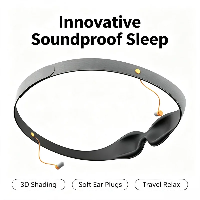 Sleep Eye Mask 3D - Máscara de Olhos 3D para Dormir